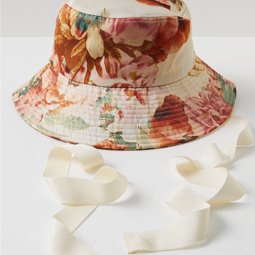 Free People Anthropologie X Wyeth Romy Hat Floral Bucket Hat - Picture 5 of 9